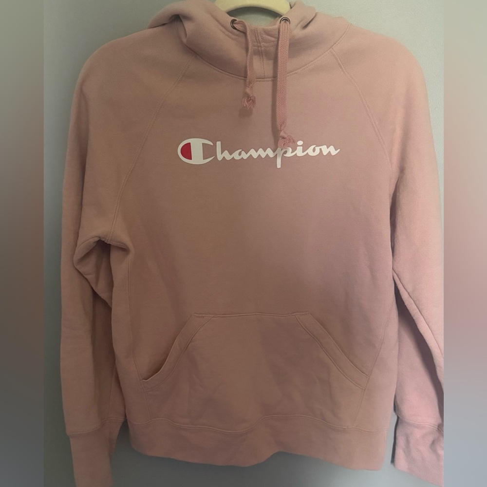 Champion Women's Pink Hoodie